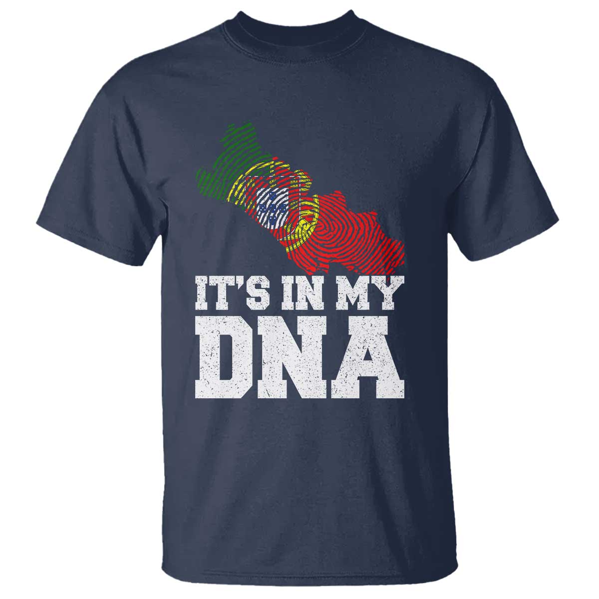 Its in My DNA Portugal T Shirt Portuguese Flag Portugal Boy Girl Gift - Wonder Print Shop
