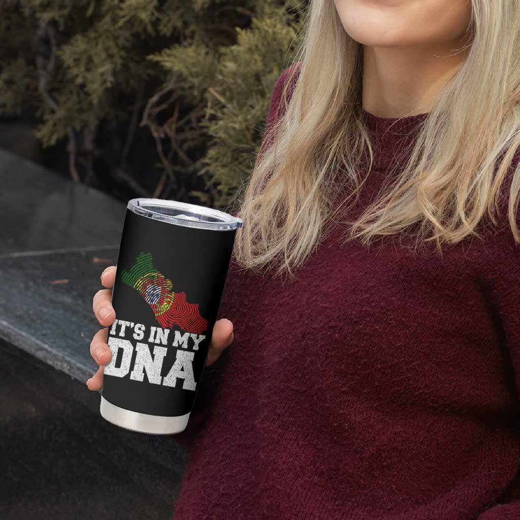 Its in My DNA Portugal Tumbler Cup Portuguese Flag Portugal Boy Girl Gift - Wonder Print Shop