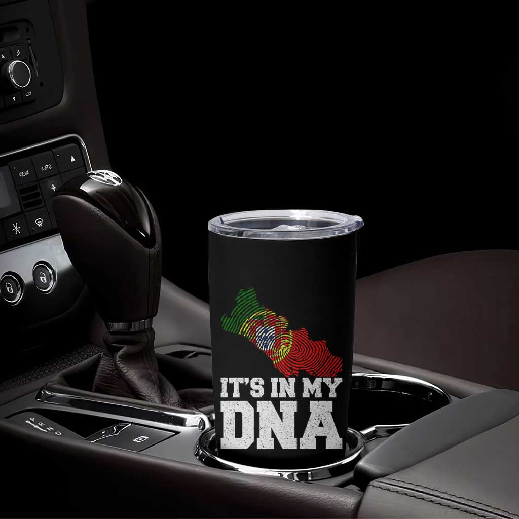 Its in My DNA Portugal Tumbler Cup Portuguese Flag Portugal Boy Girl Gift - Wonder Print Shop