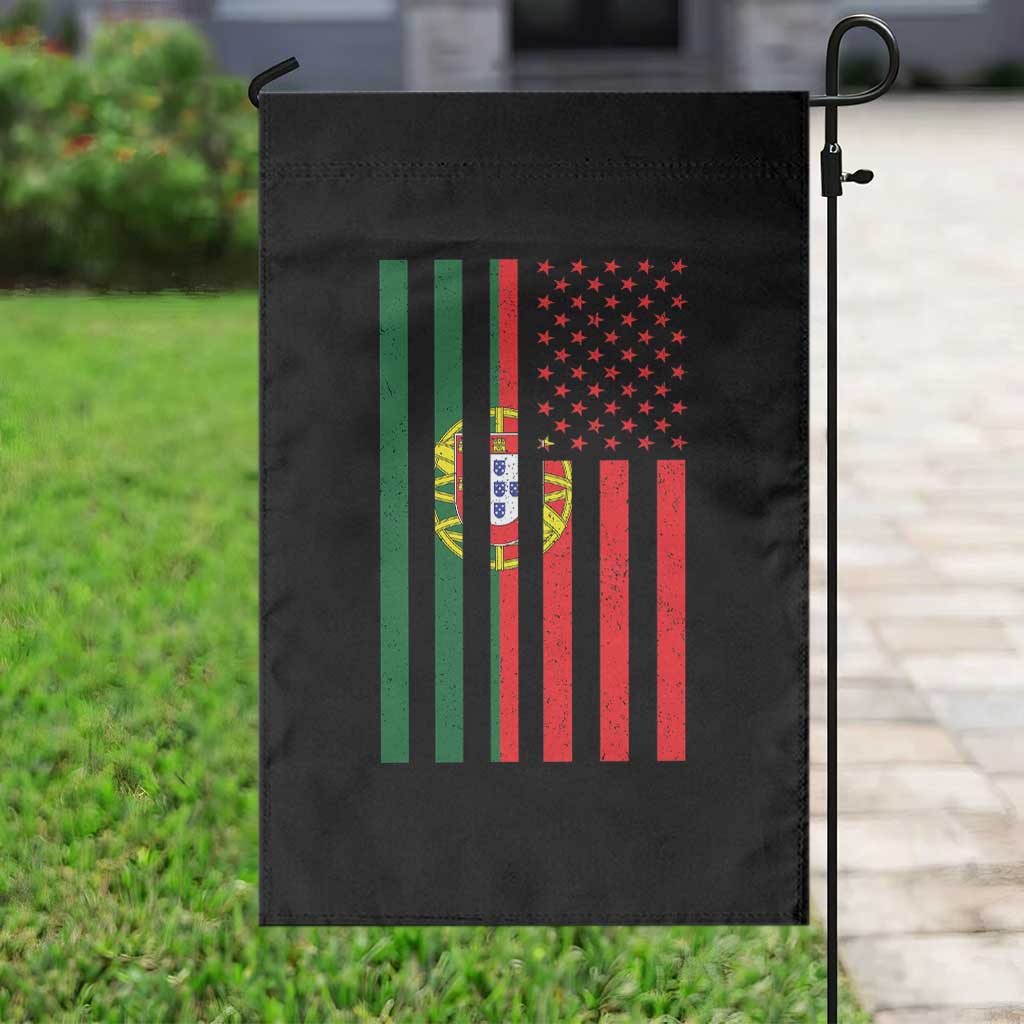 Portuguese Flag Garden Flag Vintage USA Flag Portugal Pride Gifts - Wonder Print Shop
