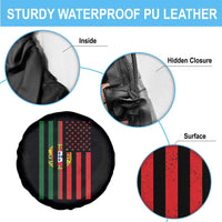 Portuguese Flag Spare Tire Cover Vintage USA Flag Portugal Pride Gifts - Wonder Print Shop
