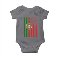 Portuguese Flag Baby Onesie Vintage USA Flag Portugal Pride Gifts - Wonder Print Shop