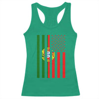 Portuguese Flag Racerback Tank Top Vintage USA Flag Portugal Pride Gifts - Wonder Print Shop