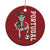 Portugal Soccer Christmas Ornament Skeleton Portuguese Flag Futebol Football Player - Wonder Print Shop