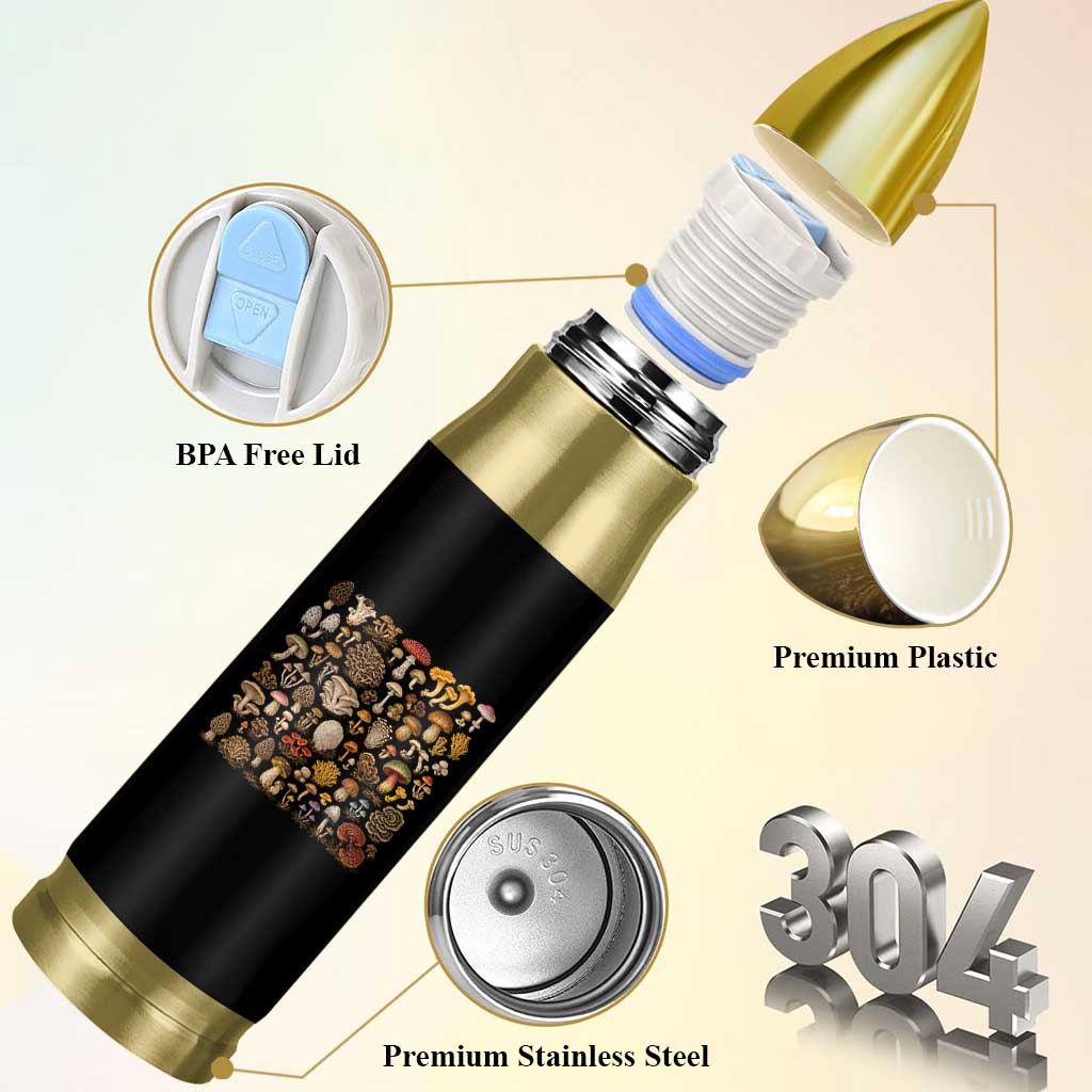 Mushroom Lovers Bullet Tumbler Mycology Fungi Foraging Mushroom Whisperer