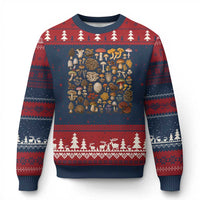 Mushroom Lovers Ugly Christmas Sweater Mycology Fungi Foraging Mushroom Whisperer