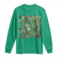Mushroom Lovers Long Sleeve Shirt Mycology Fungi Foraging Mushroom Whisperer