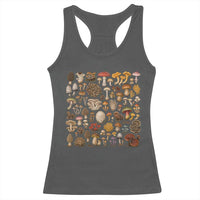 Mushroom Lovers Racerback Tank Top Mycology Fungi Foraging Mushroom Whisperer