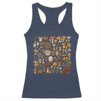 Mushroom Lovers Racerback Tank Top Mycology Fungi Foraging Mushroom Whisperer
