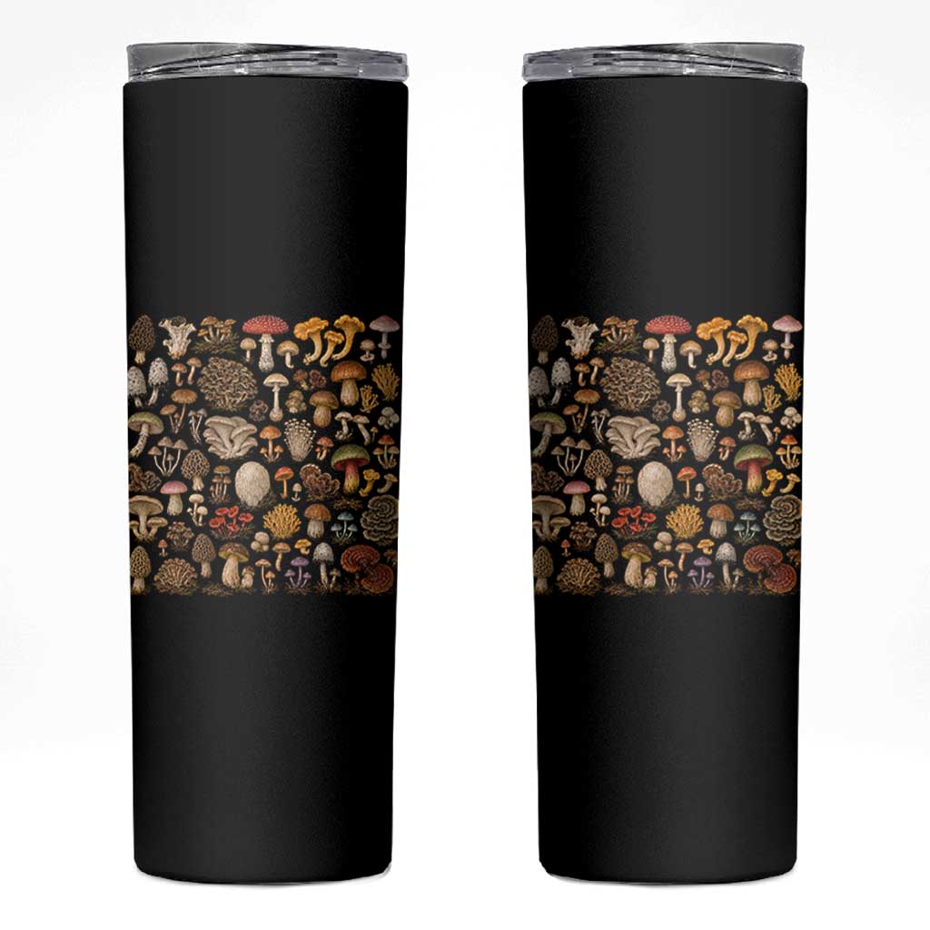 Mushroom Lovers Skinny Tumbler Mycology Fungi Foraging Mushroom Whisperer