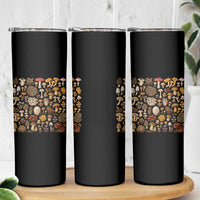 Mushroom Lovers Skinny Tumbler Mycology Fungi Foraging Mushroom Whisperer