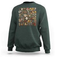 Mushroom Lovers Sweatshirt Mycology Fungi Foraging Mushroom Whisperer