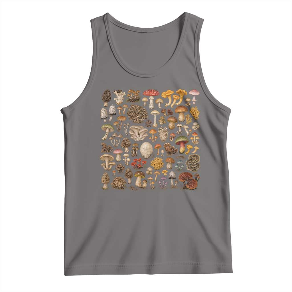 Mushroom Lovers Tank Top Mycology Fungi Foraging Mushroom Whisperer