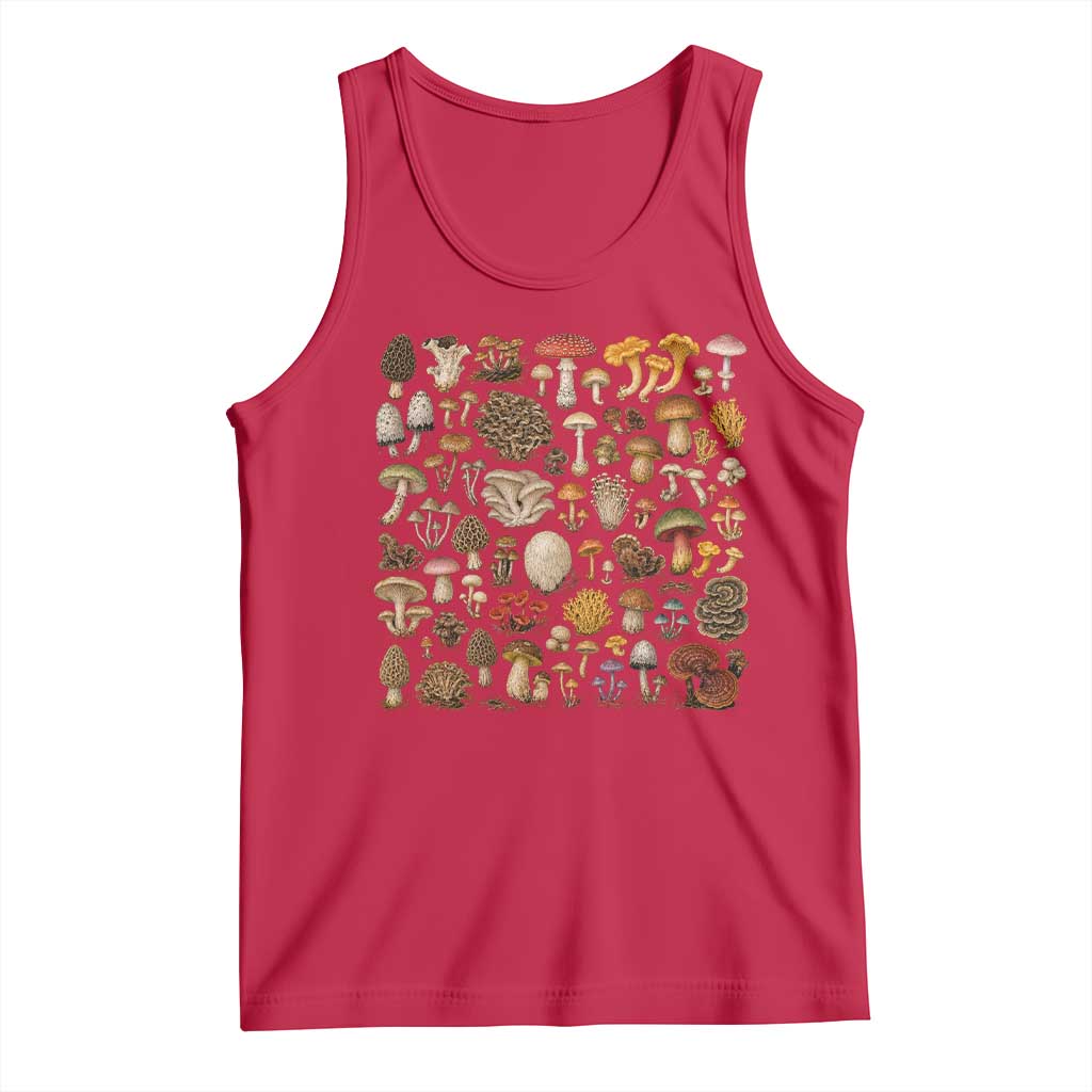 Mushroom Lovers Tank Top Mycology Fungi Foraging Mushroom Whisperer