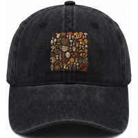 Mushroom Lovers Washed Cotton Baseball Cap Mycology Fungi Foraging Mushroom Whisperer