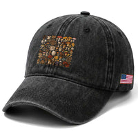 Mushroom Lovers Washed Cotton Baseball Cap Mycology Fungi Foraging Mushroom Whisperer