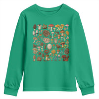 Mushroom Lovers Youth Sweatshirt Mycology Fungi Foraging Mushroom Whisperer