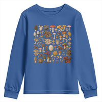 Mushroom Lovers Youth Sweatshirt Mycology Fungi Foraging Mushroom Whisperer