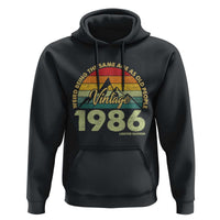 40th Birthday Hoodie Vintage 1986 Weird Being the Same Age as Old People 40 Year Old Gift