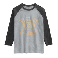 40th Birthday Raglan Shirt Vintage 1986 40 Year Old Gift Weird Being the Same Age as Old People