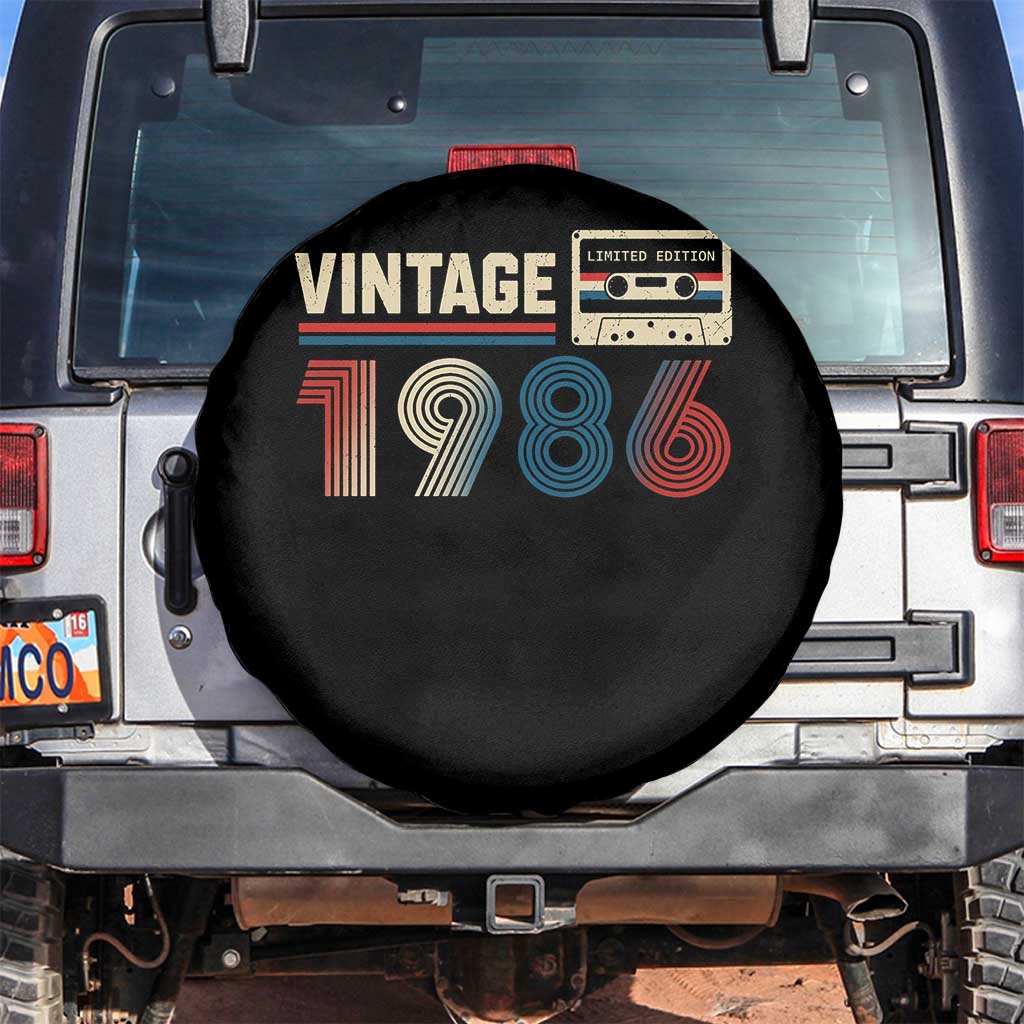 Vintage 1986 40th Birthday Gifts Spare Tire Cover 40 Year Old Favors