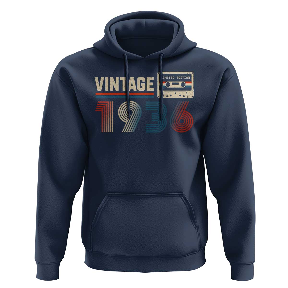 Vintage 1936 90th Birthday Gifts Hoodie 90 Year Old Favors