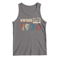 Vintage 1936 90th Birthday Gifts Tank Top 90 Year Old Favors