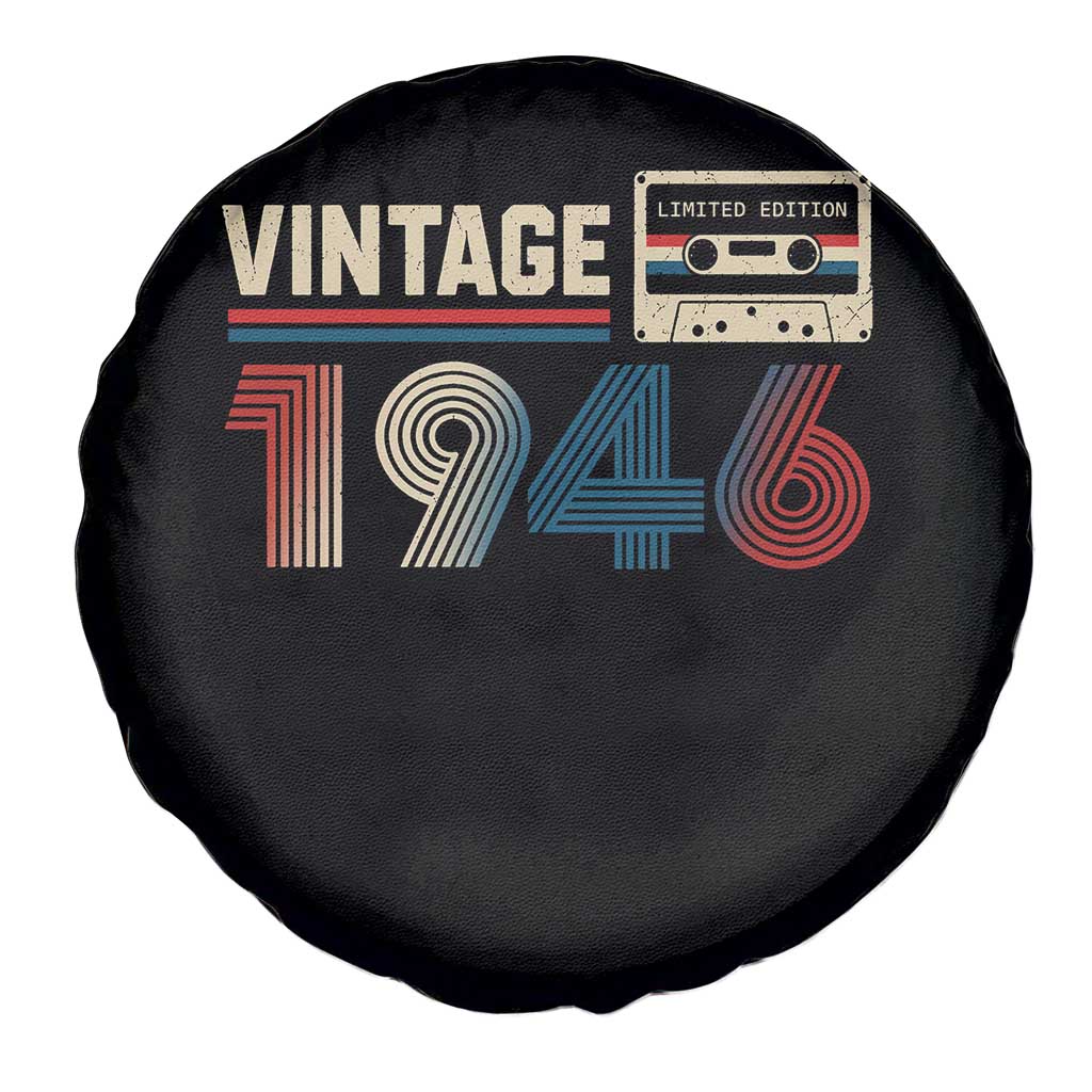 Vintage 1946 80th Birthday Gifts Spare Tire Cover 80 Year Old Favors