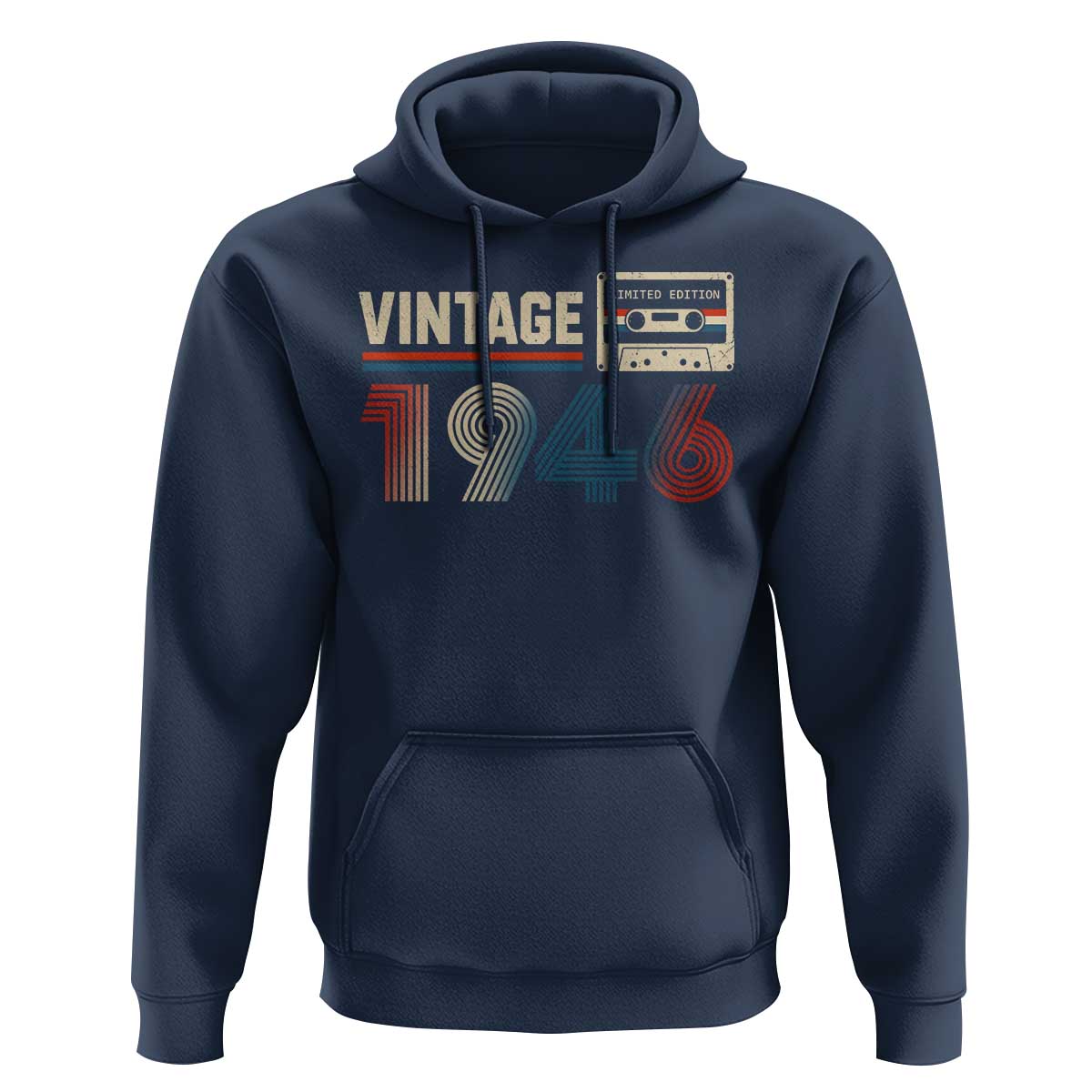 Vintage 1946 80th Birthday Gifts Hoodie 80 Year Old Favors