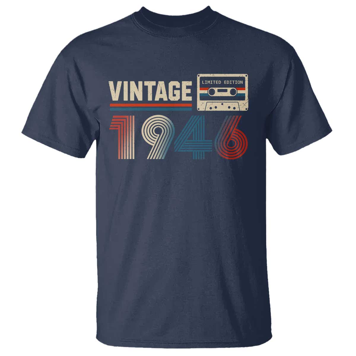 Vintage 1946 80th Birthday Gifts T Shirt 80 Year Old Favors