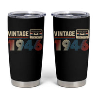 Vintage 1946 80th Birthday Gifts Tumbler Cup 80 Year Old Favors