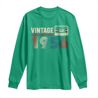 Vintage 1956 70th Birthday Gifts Long Sleeve Shirt 70 Year Old Favors