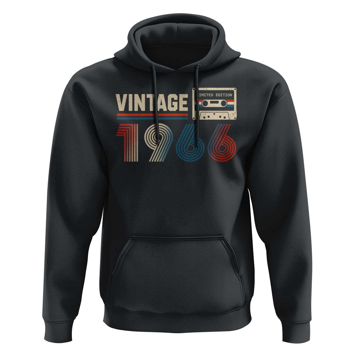 Vintage 1966 60th Birthday Gifts Hoodie 60 Year Old Favors