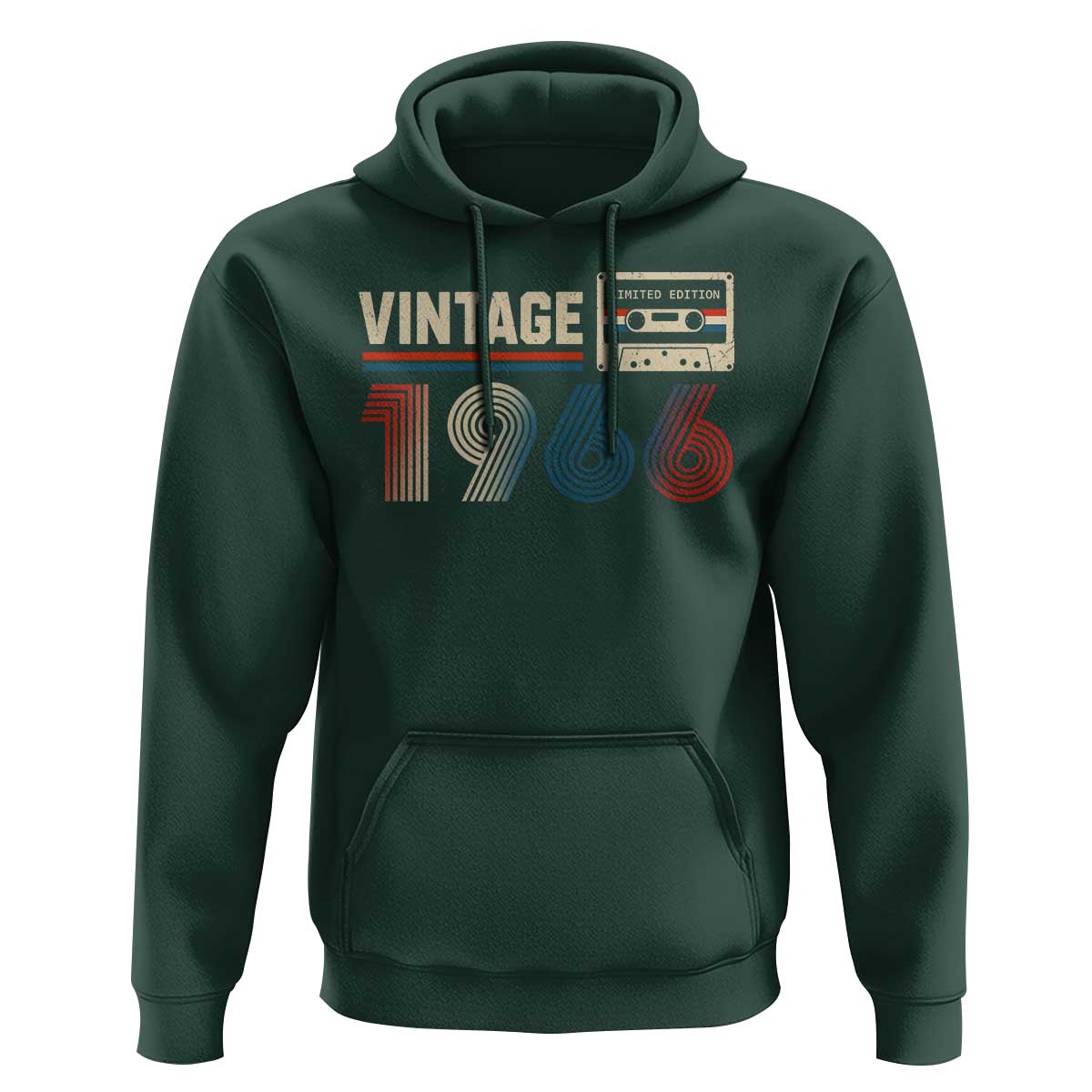 Vintage 1966 60th Birthday Gifts Hoodie 60 Year Old Favors