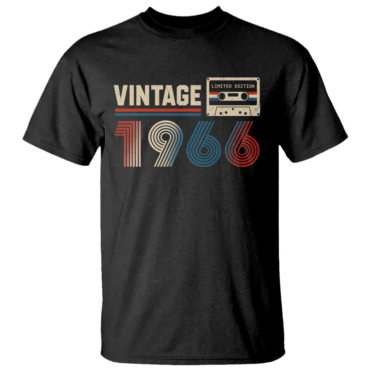 Vintage 1966 60th Birthday Gifts T Shirt 60 Year Old Favors