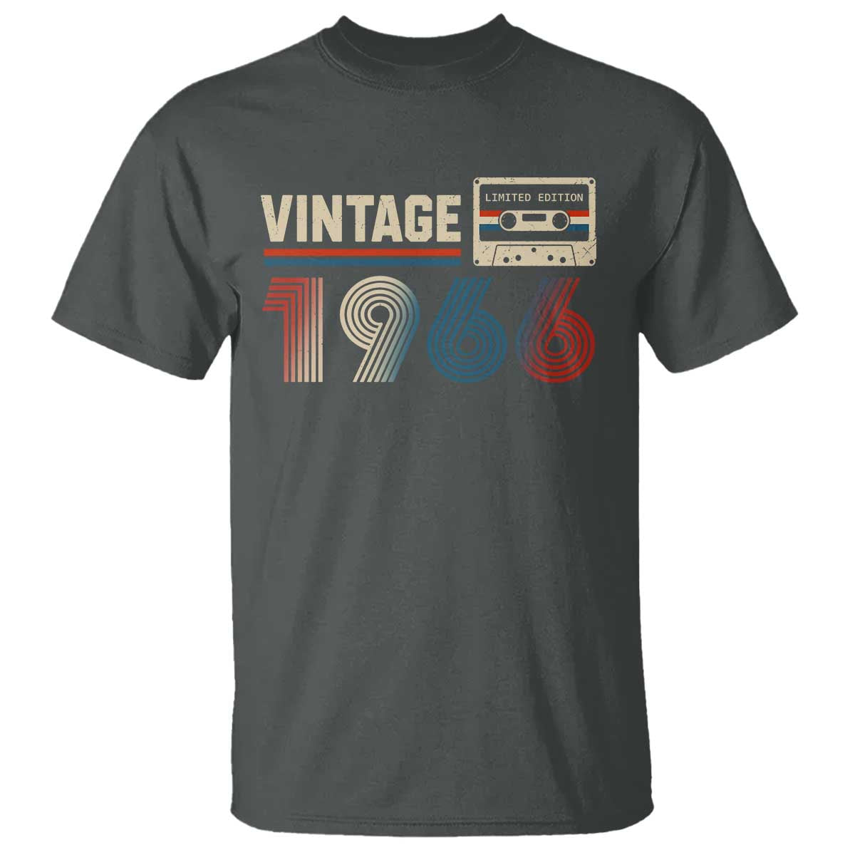 Vintage 1966 60th Birthday Gifts T Shirt 60 Year Old Favors