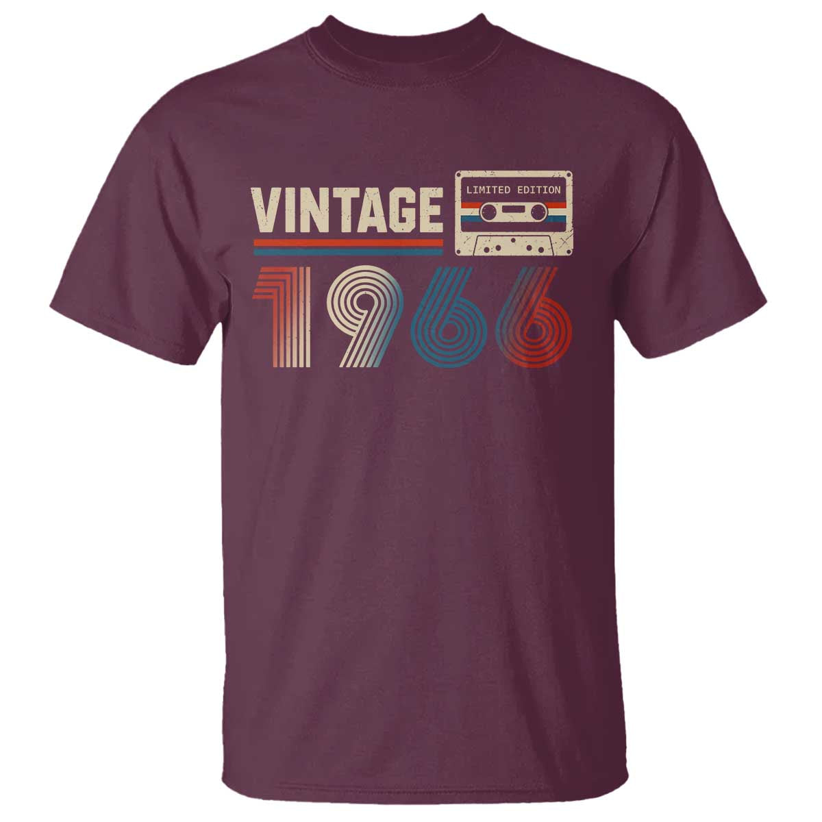 Vintage 1966 60th Birthday Gifts T Shirt 60 Year Old Favors