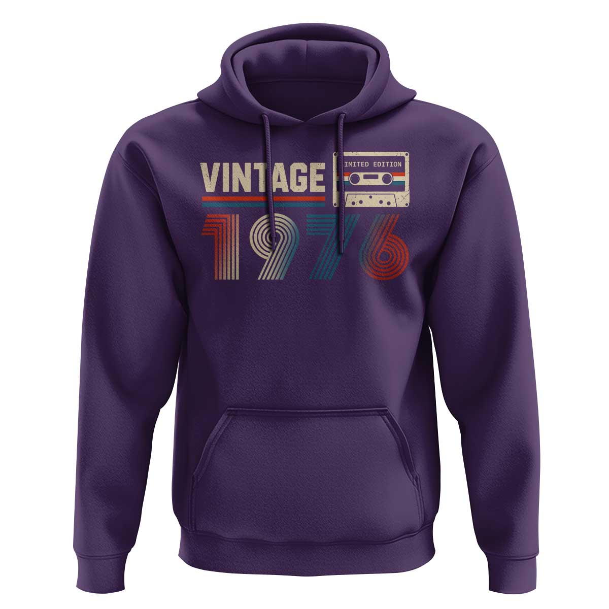 Vintage 1976 50th Birthday Gifts Hoodie 50 Year Old Favors