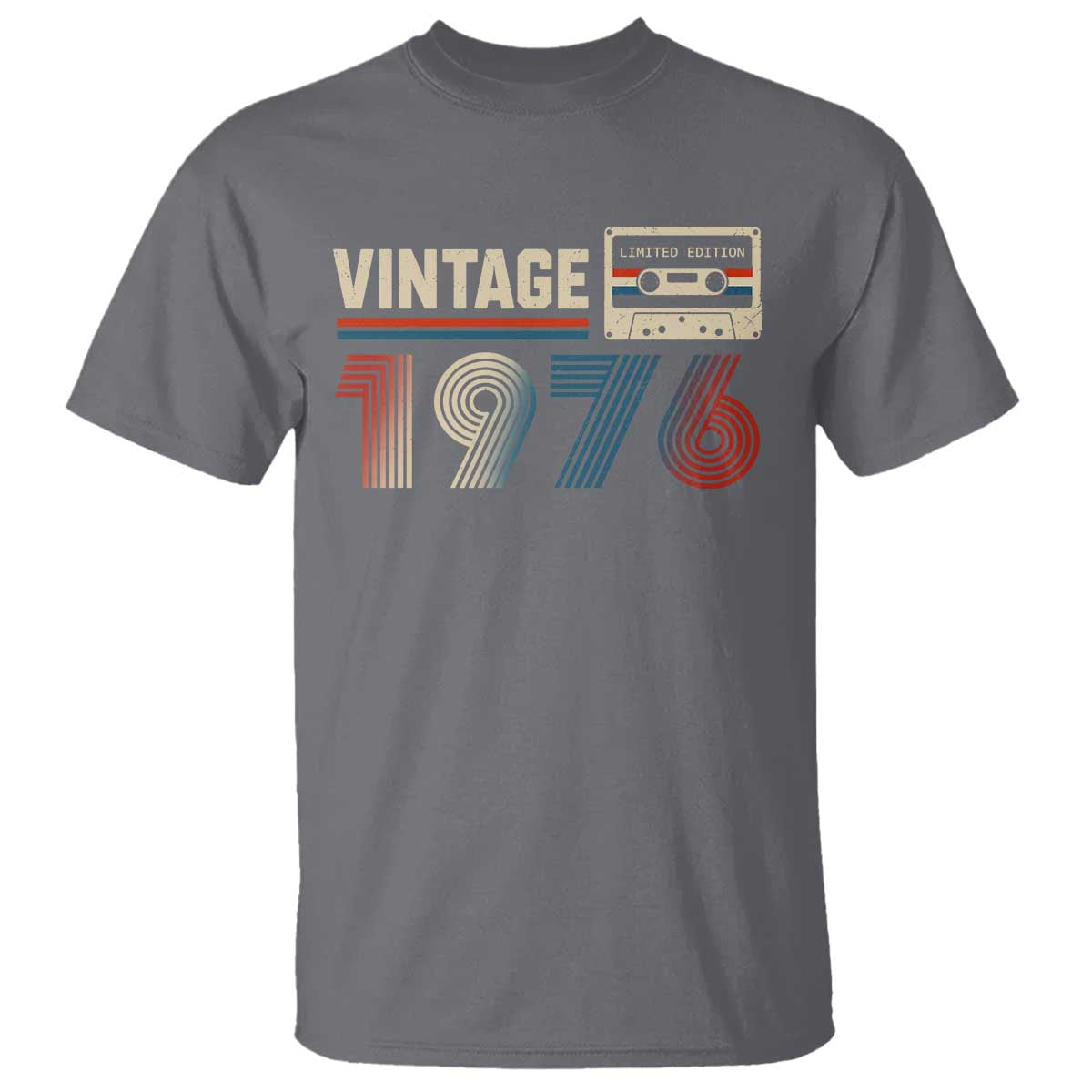 Vintage 1976 50th Birthday Gifts T Shirt 50 Year Old Favors
