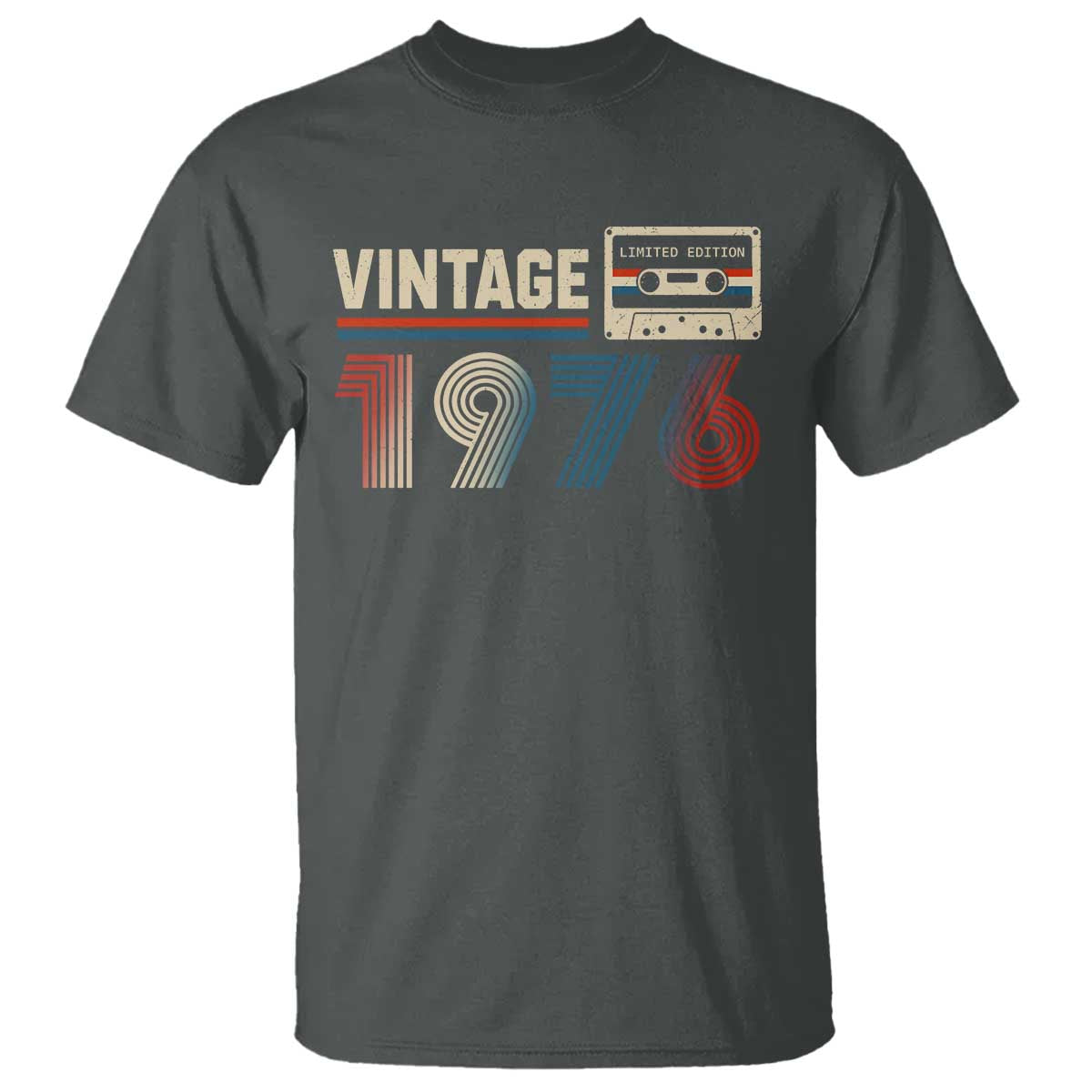Vintage 1976 50th Birthday Gifts T Shirt 50 Year Old Favors