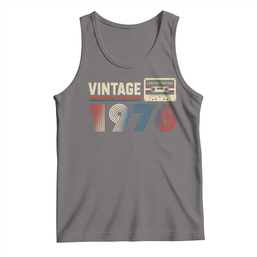 Vintage 1976 50th Birthday Gifts Tank Top 50 Year Old Favors