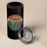 Vintage 1936 90th Birthday 4 in 1 Can Cooler Tumbler 90 Year Old Gift Weird Being the Same Age as Old People
