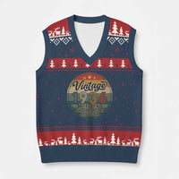 Vintage 1936 90th Birthday V-Neck Knit Sweater Vest 90 Year Old Gift Weird Being the Same Age as Old People