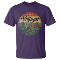 Vintage 1936 90th Birthday T Shirt 90 Year Old Gift Weird Being the Same Age as Old People