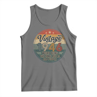 Vintage 1946 80th Birthday Tank Top 80 Year Old Gift Weird Being the Same Age as Old People