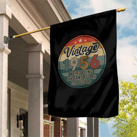 Vintage 1956 70th Birthday Garden Flag 70 Year Old Gift Weird Being the Same Age as Old People