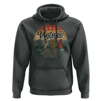 Vintage 1956 70th Birthday Hoodie 70 Year Old Gift Weird Being the Same Age as Old People