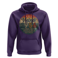 Vintage 1956 70th Birthday Hoodie 70 Year Old Gift Weird Being the Same Age as Old People