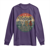 Vintage 1956 70th Birthday Long Sleeve Shirt 70 Year Old Gift Weird Being the Same Age as Old People