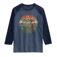 Vintage 1966 60th Birthday Raglan Shirt 60 Year Old Gift Weird Being the Same Age as Old People